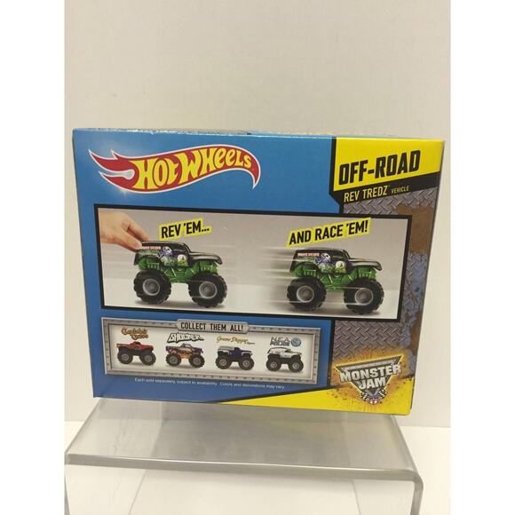 Hot Wheels Monster Jam Rev Tredz Iron Man Monster Truck 1:43 CHV35 - Picture 2 of 2